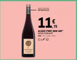 E.Leclerc ALSACE PINOT NOIR AOP* HENRI EHRHART offre