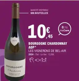 E.Leclerc Bourgogne Chardonnay Aop offre