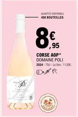 E.Leclerc CORSE AOP* DOMAINE POLI offre