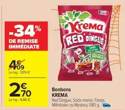 Carrefour Market BONBONS KREMA offre