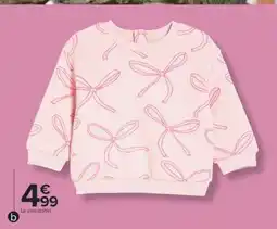 Carrefour Le sweatshirt offre