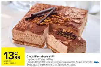 Carrefour Market CROUSTILLANT CHOCOLAT offre