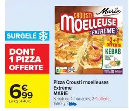 Carrefour Market Pizza Crousti moelleuses Extrême offre