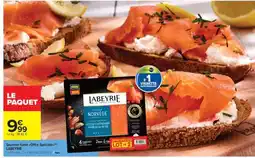 Carrefour Market Saumon fumé Offre Spéciale LABEYRIE offre