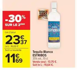 Carrefour Market Tequila Blanco ESTRIBOS offre