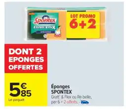 Carrefour Market Éponges 'Spontex' offre