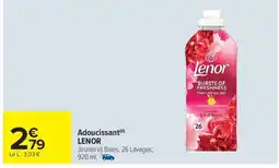 Carrefour Market ADOUCISSANT LENOR offre