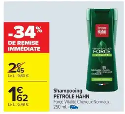 Carrefour Market SHAMPOOING 'PETROLE HAHN' offre