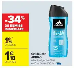 Carrefour Market GEL DOUCHE ADIDAS offre
