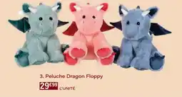 Monoprix Peluche Dragon Floppy offre
