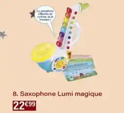 Monoprix Saxophone lumi magique offre