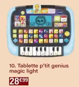 Monoprix Tablette p'tit genius magic light offre