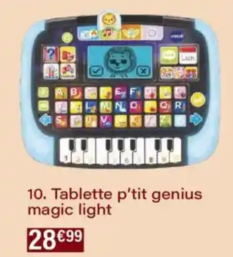 Monoprix Tablette p'tit genius magic light offre
