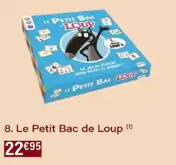 Monoprix Le petit bac de loup offre