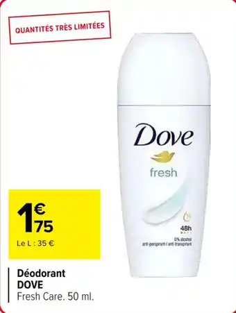 Déodorant dove