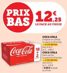 Hyper U Coca cola offre