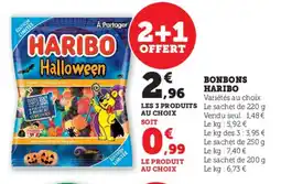 Hyper U Bonbons haribo offre