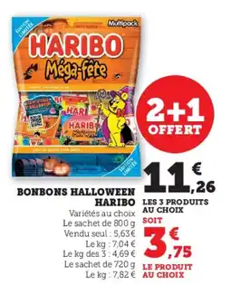 Hyper U Bonbons halloween haribo offre
