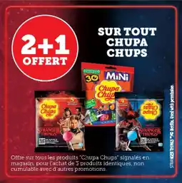 Hyper U Sur tout chupa chups offre
