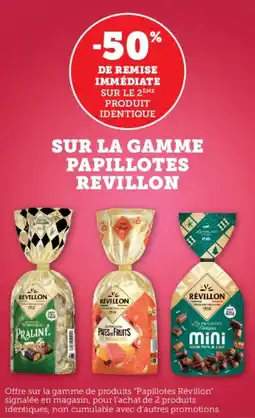 Hyper U Sur la gamme papillotes revillon offre