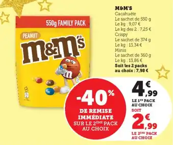 Hyper U M&m's offre