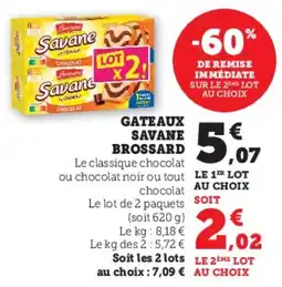 Hyper U Gateaux savane brossard offre