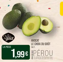 Match Le Choix du Goût Avocat offre