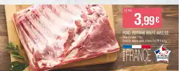 Match Porc: poitrine brute avec os offre