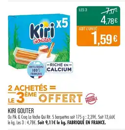 Match KIRI Goûter offre