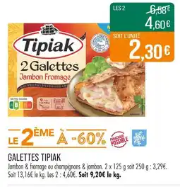 Match Tipiak Galettes offre
