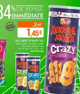Match Vico Tuiles monster munch offre