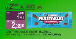 Match TABLETTE DE CHOCOLAT Tablette de chocolat offre
