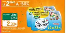 Match SAINT AMAND Eau Minérale Naturelle offre