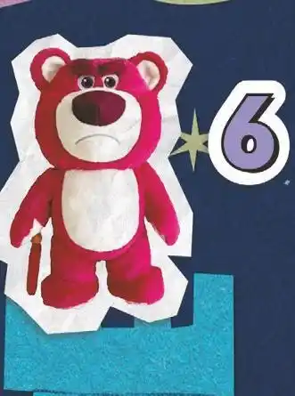 Intermarché DISNEY Peluche Lotso avec canne 25 cm offre