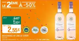 Match L'Âme du Terroir Méditerranée IGP Rosé 2024 offre