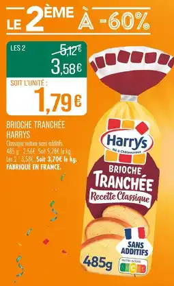 Match Harry's Brioche Tranchée Recette Classique offre
