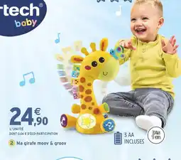 Intermarché VTECH BABY Ma girafe moov & groov offre
