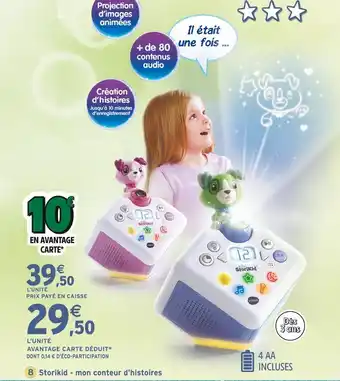 Intermarché Mon conteur d'histoires offre