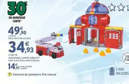 Intermarché Caserne de pompiers fire rescue pat’ patrouille offre