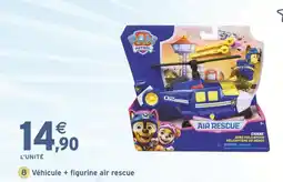 Intermarché Pat’ Patrouille Véhicule + figurine air rescue offre