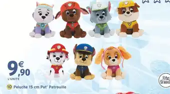 Intermarché Peluche 15 cm offre