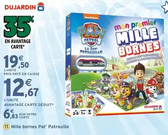 Intermarché DUJARDIN Mille bornes pat' patrouille offre