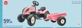 Intermarché Falk Tracteur Country Star avec remorque offre