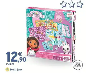 Intermarché Multi jeux Gabby offre