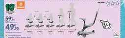 Intermarché MONDO Trottinette 3 roues évolutive on & go scribble 5 en 1 offre