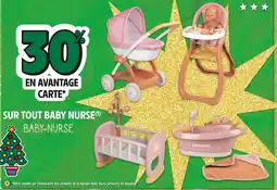 Intermarché Baby Nurse 30% en avantage Carte sur Poussette Baby Nurse offre