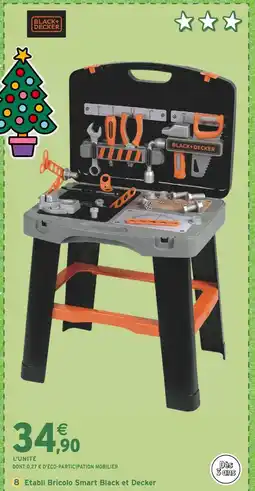Intermarché Black+Decker Etabli Bricolo Smart offre