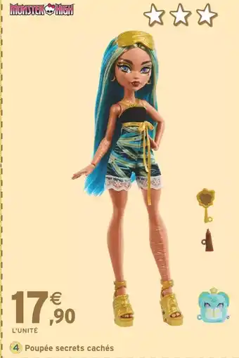 Intermarché Monster High Poupée secrets cachés offre