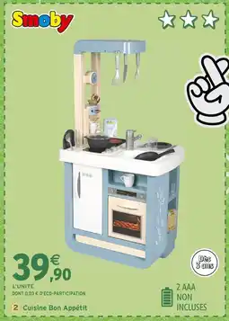 Intermarché Smoby Cuisine Bon Appétit offre