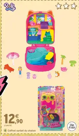 Intermarché Polly Pocket Coffret sorbet du chaton offre